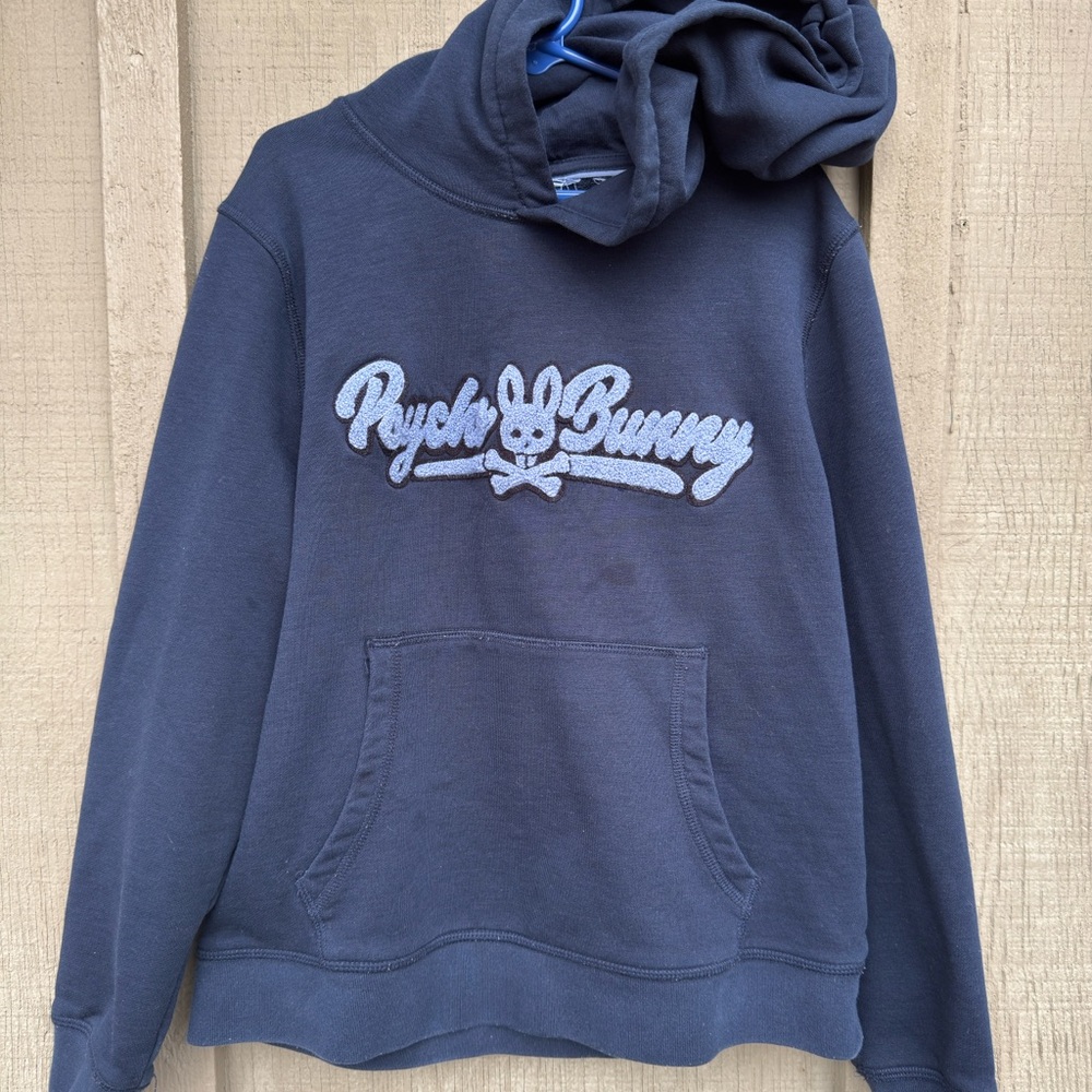 Psycho Bunny Hoodie with Embroidered Logo